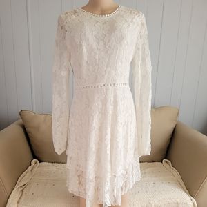 White lace SHEIN DRESS size L